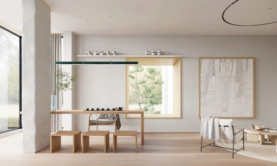 心理咨詢診所石晶地板安裝案例