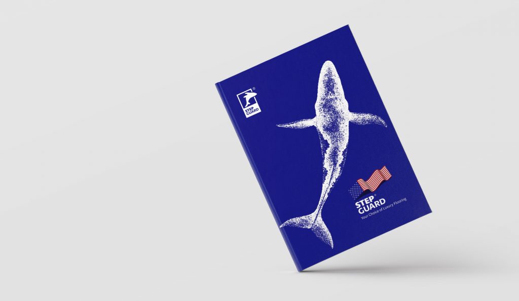 2023年小藍鯨石晶地板石晶墻板產品畫冊資料。